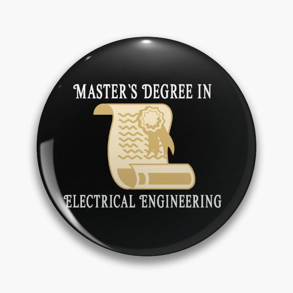 Item preview, Masters Degree in Electrical Engineering - College - University - Graduation - Graduatees designed and sold by GraduaTees.