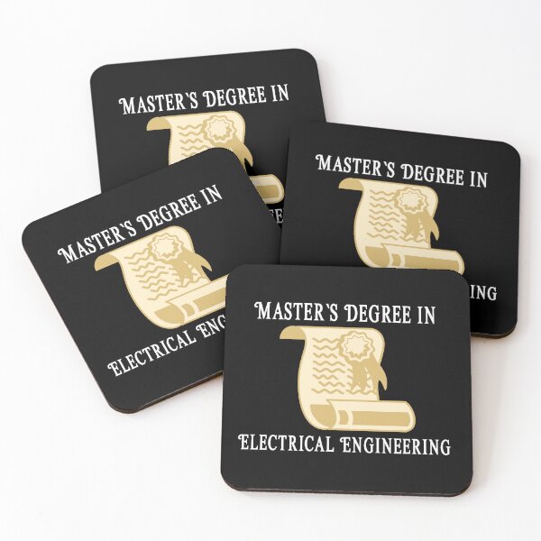 Item preview, Masters Degree in Electrical Engineering - College - University - Graduation - Graduatees designed and sold by GraduaTees.