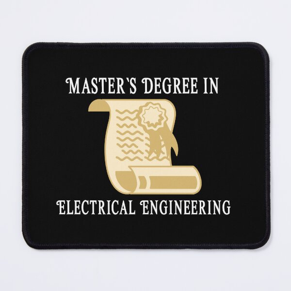 Item preview, Masters Degree in Electrical Engineering - College - University - Graduation - Graduatees designed and sold by GraduaTees.