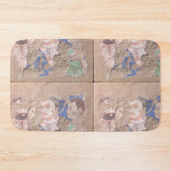 Item preview, Buddha with Two Disciples 6th–7th century -Kizil kingdom designed and sold by BestUncommonTee.
