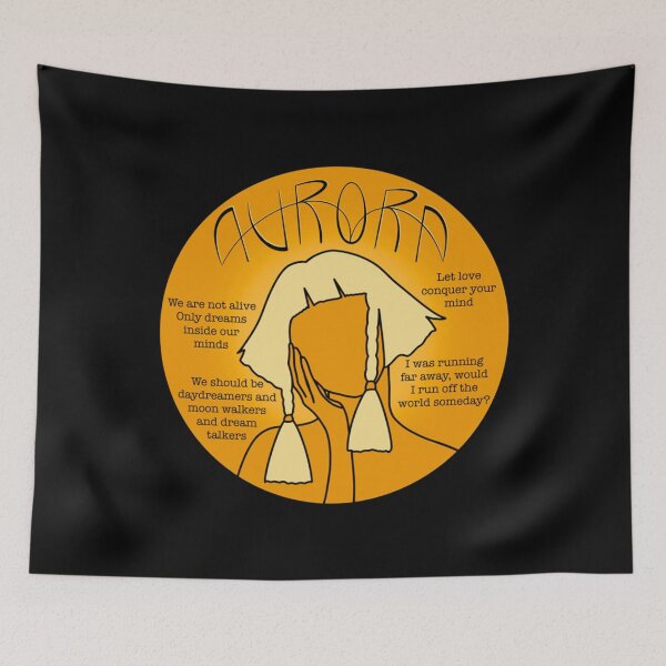 Item preview, Conception de citation de musique Aurora Orange . classique designed and sold by rezakiehauch.