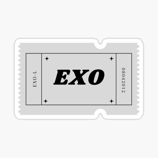 Artikel-Vorschau von EXO-Ticket, designt und verkauft von penghwall.