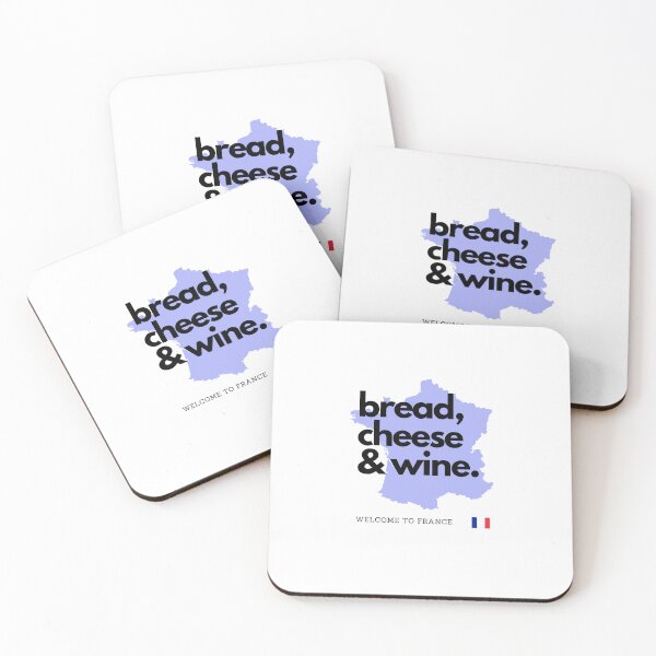 Item preview, New Style of Bread Cheese Wine France designed and sold by FunForShop.