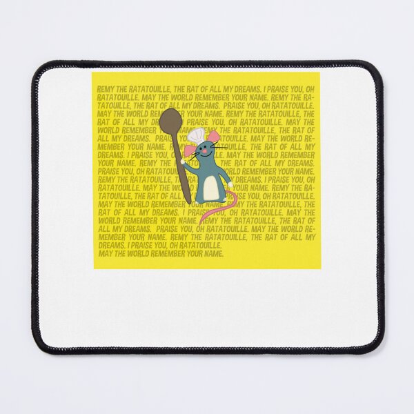 Item preview, Extremely Sensitive Sense Of Smell Yummy Remy The Ratatouille Yellow Music Classic designed and sold by NancyConfetti.