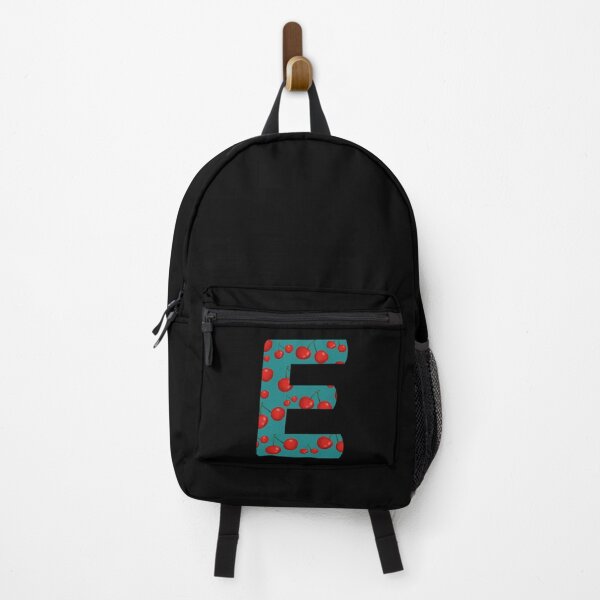 Item preview, Red Cherries Initial Monogram Letter E- Fruit  designed and sold by Karen Ekdahl.