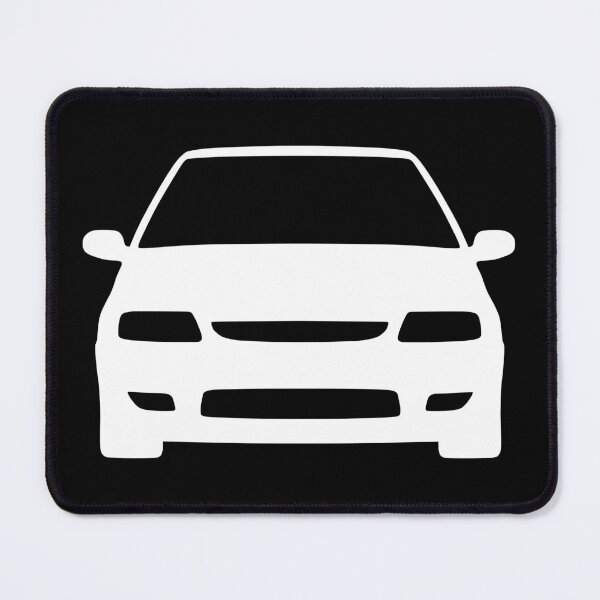 Item preview, Citroen Saxo VTS VTR 1996-1999 white silhouette designed and sold by EdimDesign.