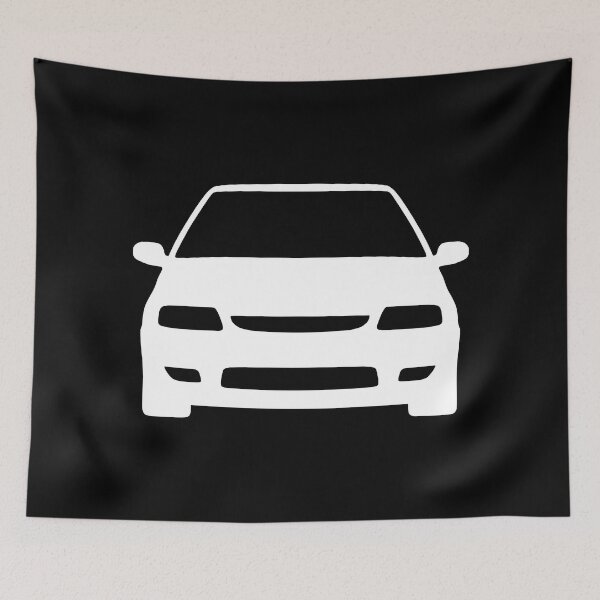 Item preview, Citroen Saxo VTS VTR 1996-1999 white silhouette designed and sold by EdimDesign.