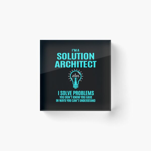 Item preview, Solution Architect T Shirt - I Solve Problems Gift Item Tee designed and sold by miraschroe.