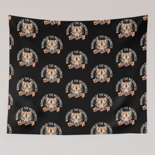Item preview, Wild Wolf - Warrior of the Wilderness designed and sold by Rhu Creations.