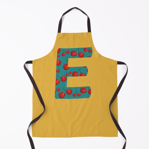 Item preview, Red Cherries Initial Monogram Letter E- Fruit designed and sold by Karen Ekdahl.