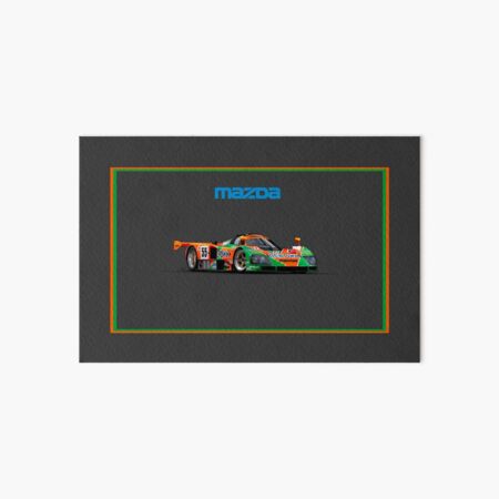 Mazda 787b Art Board Print