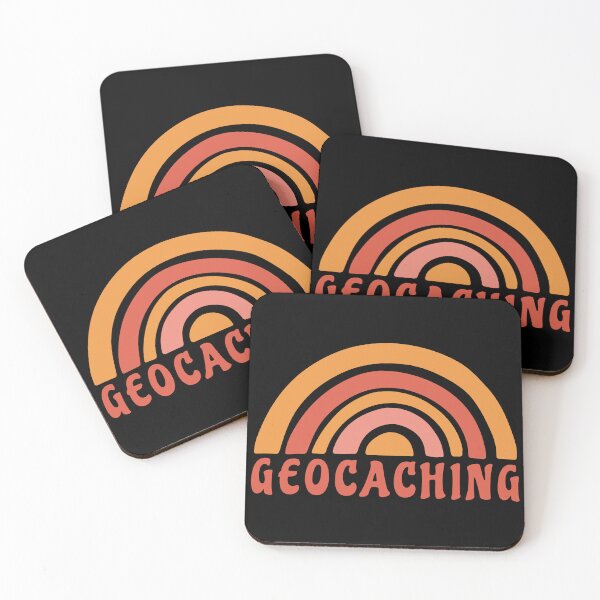 Item preview, Geocaching - Colourful rainbow design designed and sold by SwnCreations.