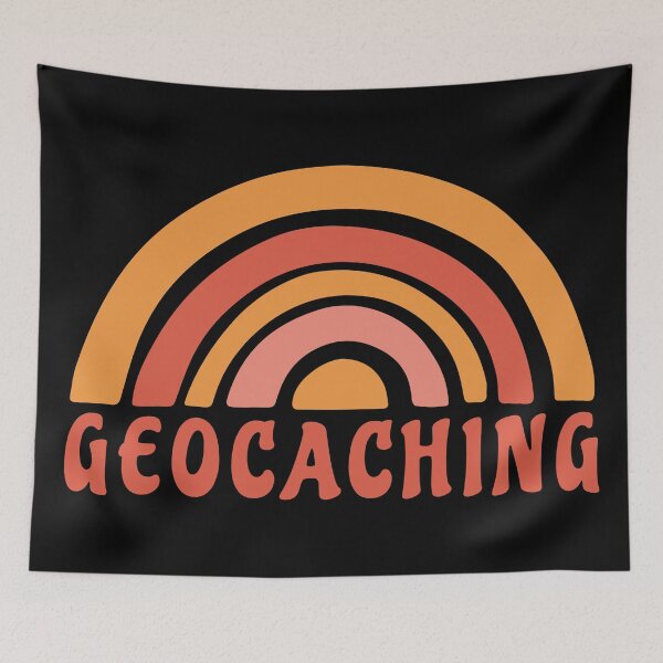 Item preview, Geocaching - Colourful rainbow design designed and sold by SwnCreations.