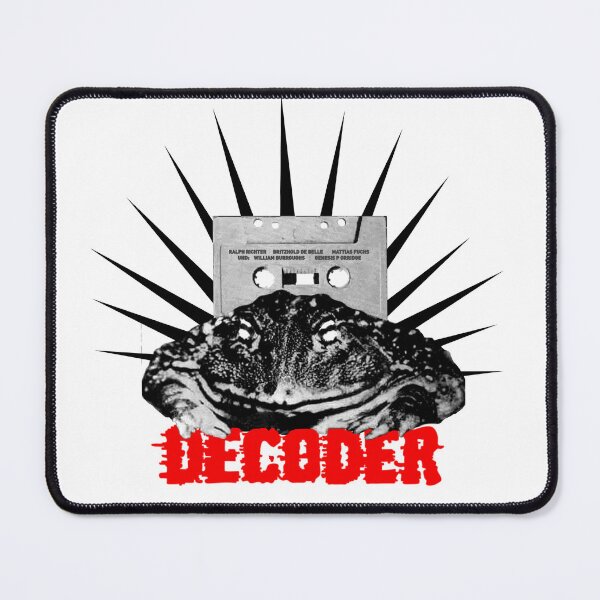Item preview, DECODER 1984 Black White Red designed and sold by Merch Research.