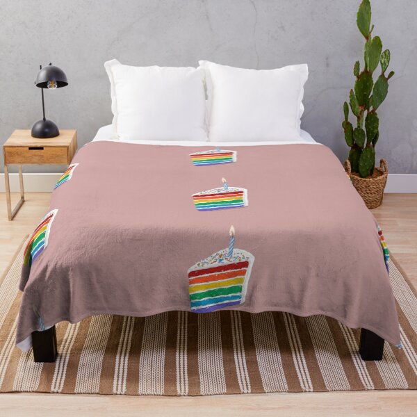 Item preview, Rainbow cake designed and sold by Purplepugprints.