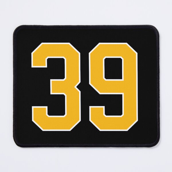 Item preview, Yellow Number 39 lucky sports jersey thirty nine designed and sold by HeavyStyle.