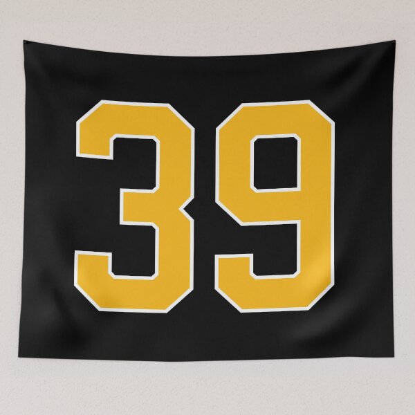 Item preview, Yellow Number 39 lucky sports jersey thirty nine designed and sold by HeavyStyle.