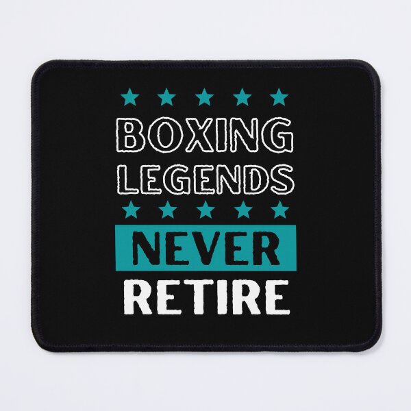 Item preview, Boxing Legends Never Retire - Blue designed and sold by 9N20.