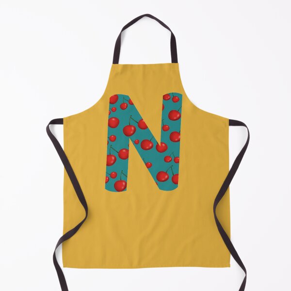 Item preview, Red Cherries Initial Monogram Letter N - Fruit designed and sold by Karen Ekdahl.