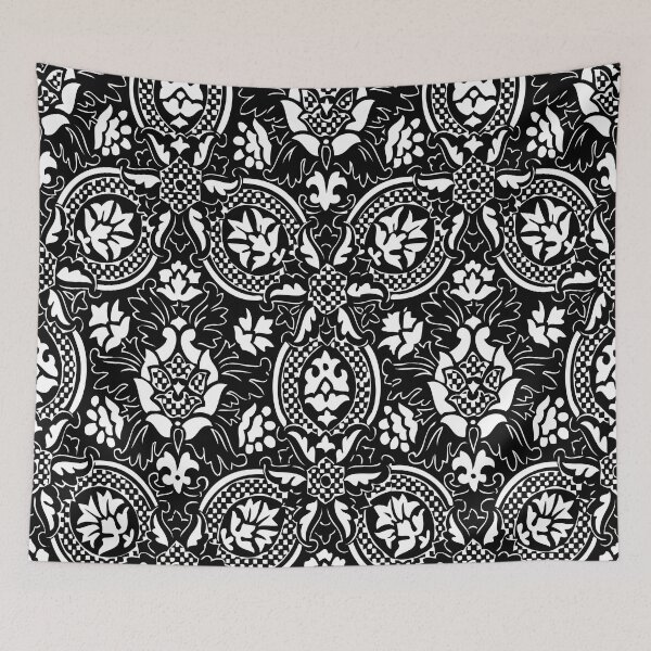 Item preview, Copy of Vintage Ornament Pattern - Black and White designed and sold by LamaraK.
