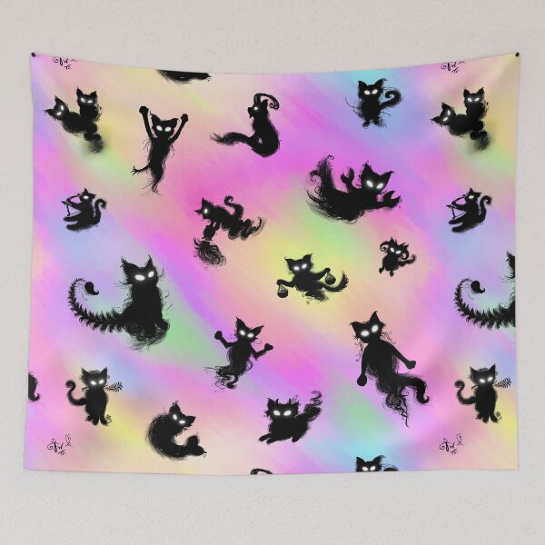 Item preview, Voidcats Allover Pattern Rainbow designed and sold by TheoWren.