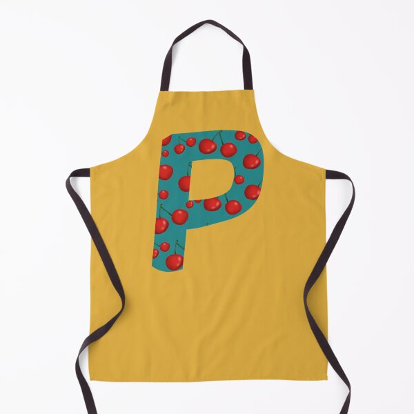 Item preview, Red Cherries Initial Monogram Letter P - Fruit designed and sold by Karen Ekdahl.