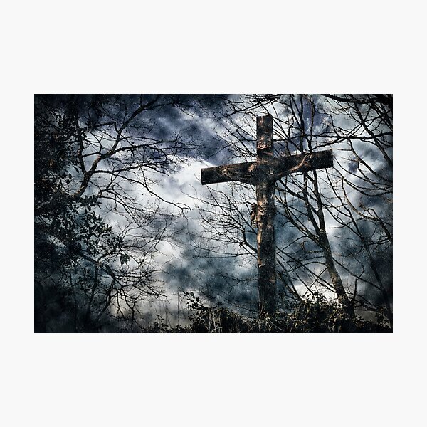 Jesus - Crucified Photographic Print