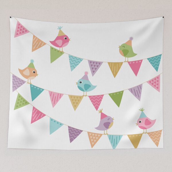 Item preview, Bird Party Bunting designed and sold by StudioShine.