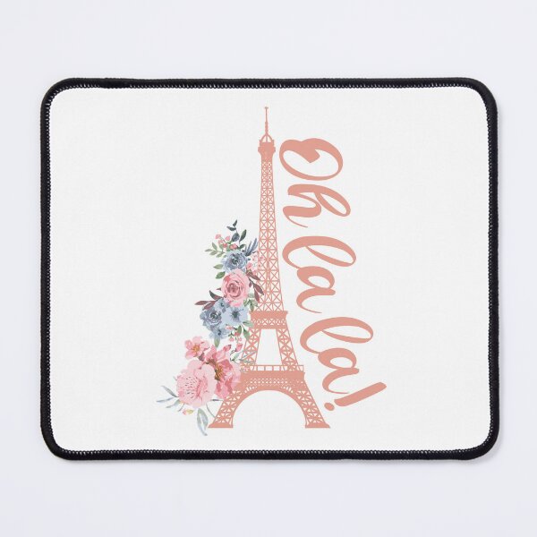 Item preview, Oh La La - Eiffel Tower Paris France - Funny French designed and sold by TheInkElephant.