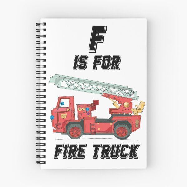 Item preview, F is For Firetruck designed and sold by lorrylovers.
