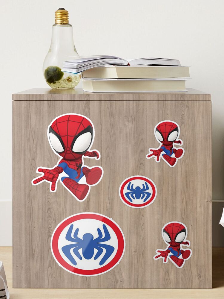 spidey and his amazing  Sticker for Sale by Parkid-s