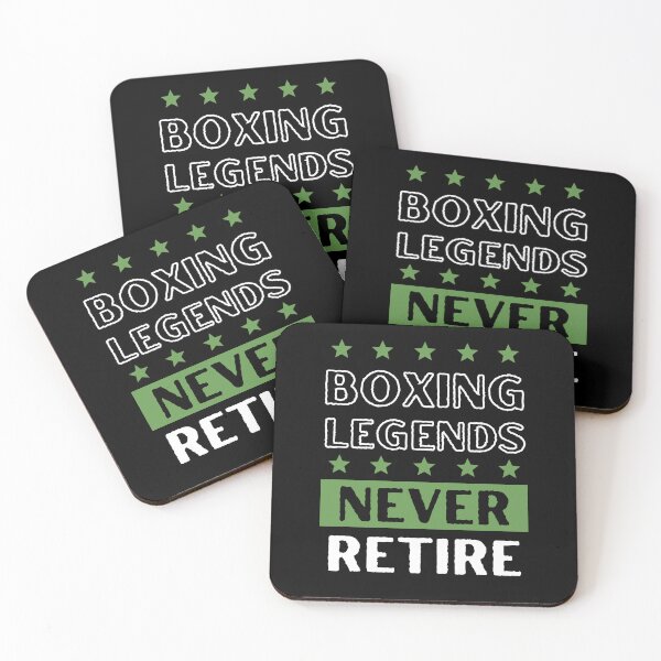 Item preview, Boxing Legends Never Retire - Green designed and sold by 9N20.