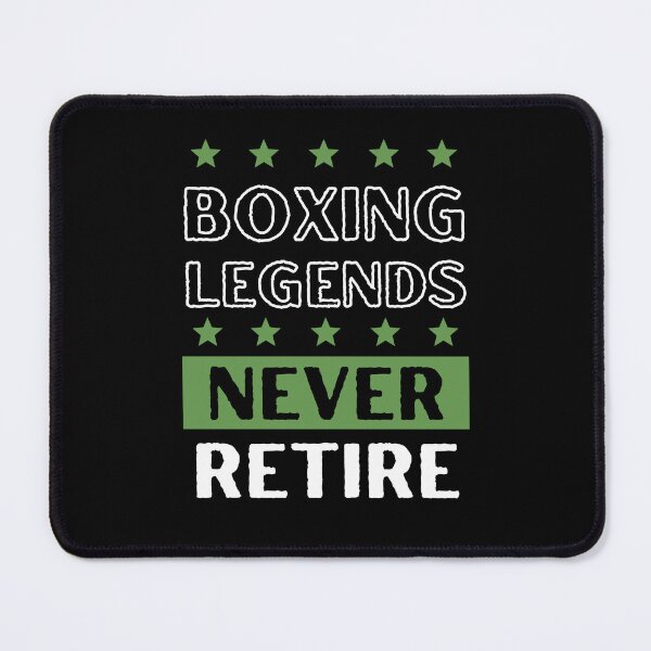Item preview, Boxing Legends Never Retire - Green designed and sold by 9N20.