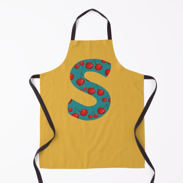 Item preview, Red Cherries Initial Monogram Letter S - Fruit designed and sold by Karen Ekdahl.