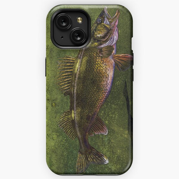  iPhone 15 Pro Max Funny Bass Fisherman Fishing for bass Bass  Whisperer gift Case : Cell Phones & Accessories