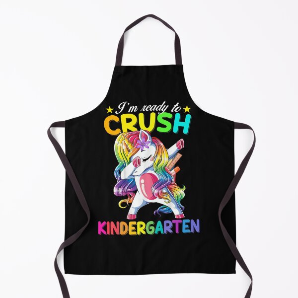 Item preview, I am ready to crush kindergarten back to school unicorn designed and sold by Danielle6695.
