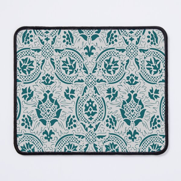 Item preview, Vintage Ornament Pattern - Dark Green and Grey designed and sold by LamaraK.