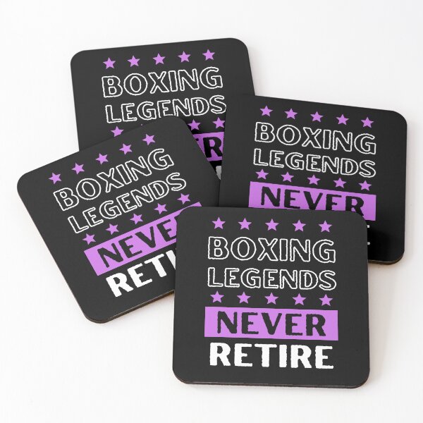 Item preview, Boxing Legends Never Retire - Purple designed and sold by 9N20.