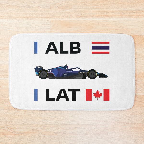 Item preview, Williams Racing F1 Team 2022 car FW44 Drivers Alex Albon Nicholas Latifi  designed and sold by FormulaGTee1.