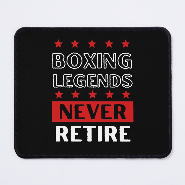 Item preview, Boxing Legends Never Retire - Red designed and sold by 9N20.