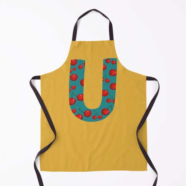 Item preview, Red Cherries Initial Monogram Letter U - Fruit designed and sold by Karen Ekdahl.