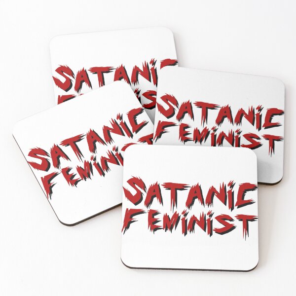 Item preview, Satanic feminist designed and sold by M. Stringer.
