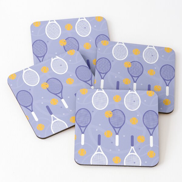 Item preview, Trendy colours tennis pattern designed and sold by EvieWoj.