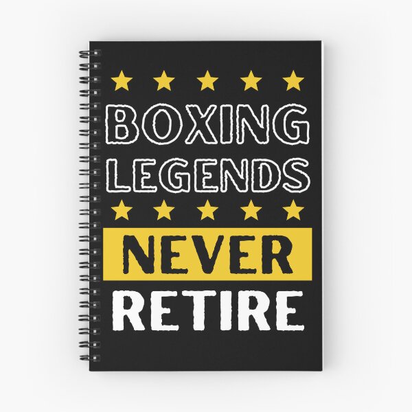 Item preview, Boxing Legends Never Retire - Yellow designed and sold by 9N20.