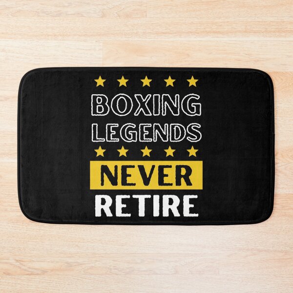 Item preview, Boxing Legends Never Retire - Yellow designed and sold by 9N20.