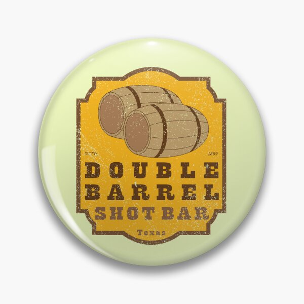 Item preview, Double Barrel Shot Bar Retro designed and sold by skocartwork.