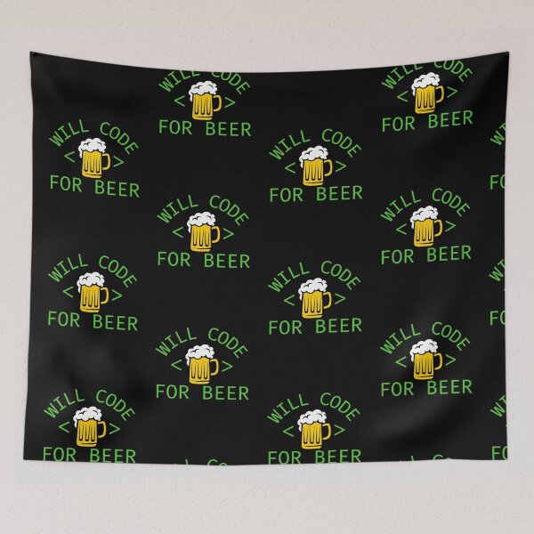 Item preview, Will Code For Beer. Funny Programming Gift designed and sold by ronaldsonou.