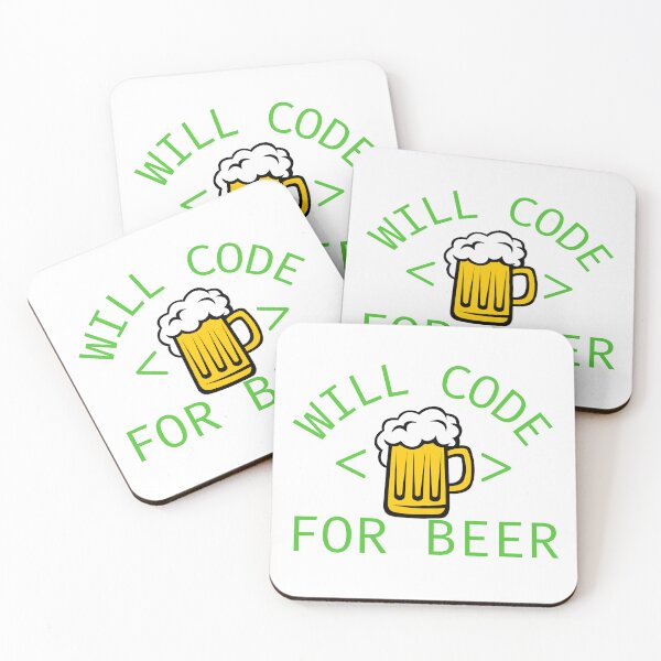 Item preview, Will Code For Beer. Funny Programming Gift designed and sold by ronaldsonou.