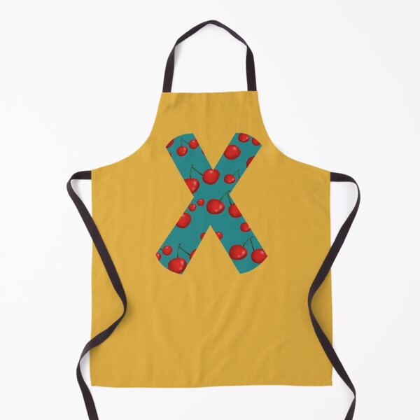 Item preview, Red Cherries Initial Monogram Letter X - Fruit designed and sold by Karen Ekdahl.