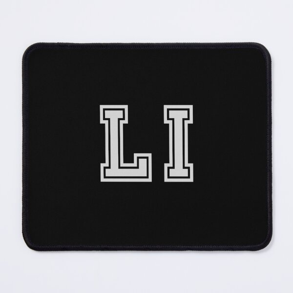 Item preview, L.I. Varsity Initials | Varsity Letters | Black And White | Personalised Gifts designed and sold by Avo And Sriracha.